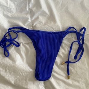 Monday swimwear, Palma bottom, cobalt rib